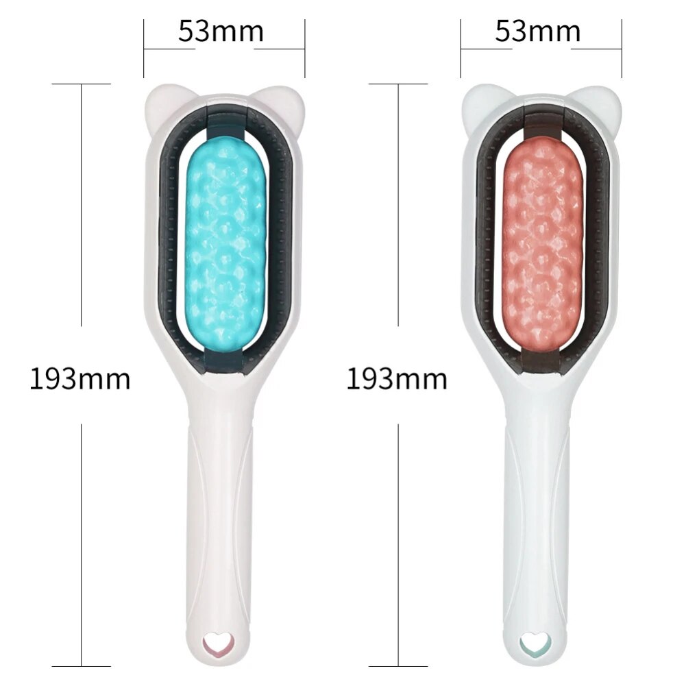 2-in-1 Pet Deshedding Brush